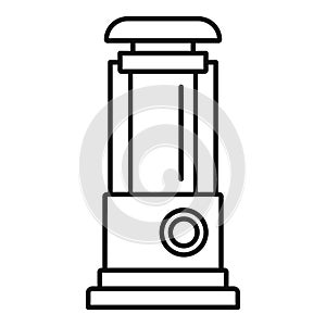 Water pump icon, outline style