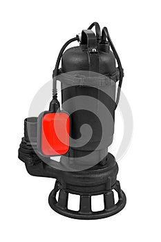 The water pump on white background