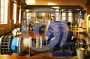 Water pumping station