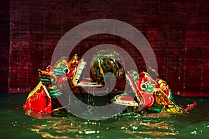 Water puppetry is a tradition that dates back as far as the 11th century when it originated in the villages of the Red River Delta