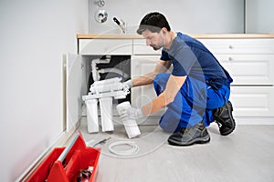 Water Purification Filter Install