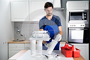 Water Purification Filter Install