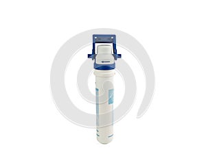 Water purification filter isolated on white background.