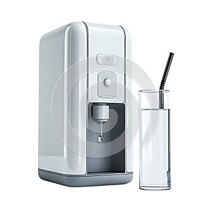 Water Purifier Filter on Transparent Background - Ai Generated