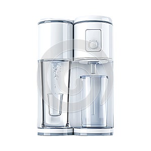 Water Purifier Filter on Transparent Background - Ai Generated