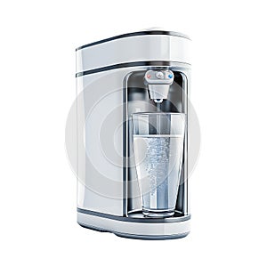 Water Purifier Filter on Transparent Background - Ai Generated