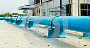 Water PVC pipe section