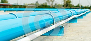 Water PVC pipe section