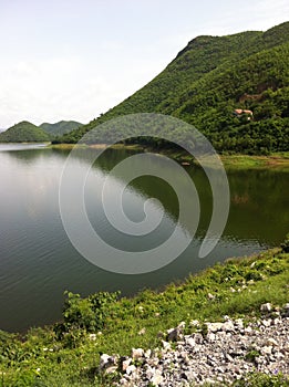 Water Reflection @ Kaeng Krachan Dam