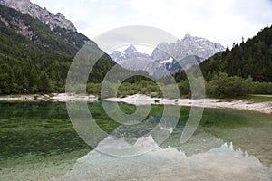 Water reflection slovenia