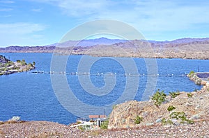 Water Reservoir Behind Parker Dam