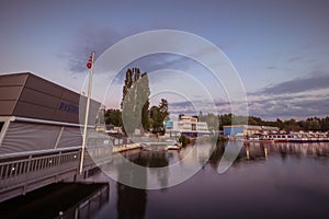 Water reservoir in Brno-Bystrc, Czech Republic