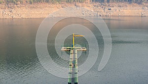 Water reservoir in central Portugal photo