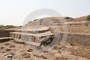 Water reservoir of Harappan civilization site