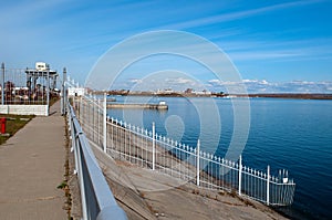 Water reservoir of Irkutsk