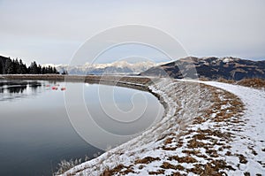 Water Reservoir Lake, SchmittenhÃ¶he, Zell Am See, Austria