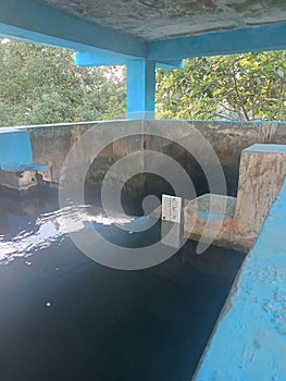 The water in this reservoir is useful for distributing it to residents