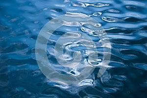 Water ripples with Rain drops