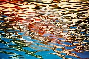 Water Ripples and Reflection