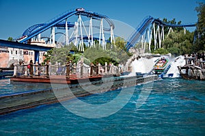 Water Rollercoaster in Europapark