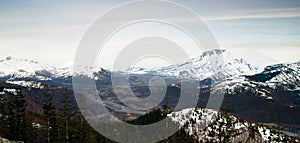Mount St Helens Mount Adams Skamania County Washington State