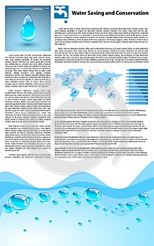 Water Saving and Conservation Template