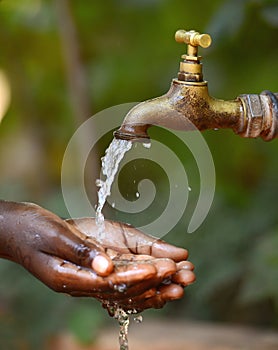 Water Scarsity Symbol - Drinking for African Children