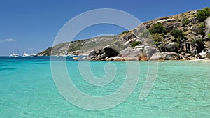 Water, sea. sky, waves. Australia, Great Barrier Reef.