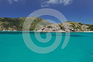 Water, sea. sky, waves. Australia, Great Barrier Reef.