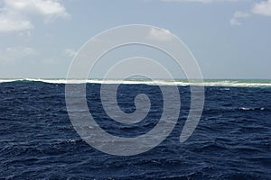 Water, sea. sky, waves. Australia, Great Barrier Reef.