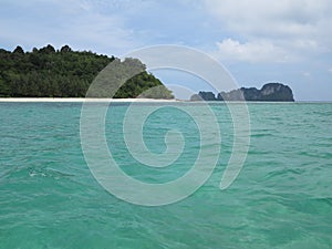 Water at sea in Thailand