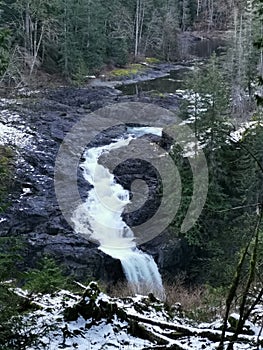 Top of the falls