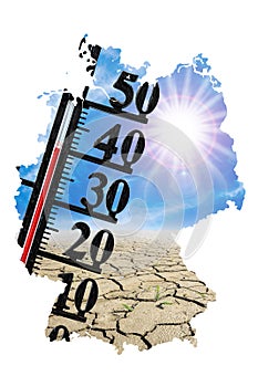 Water shortage and heat in Germany