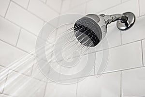 Water From Shower Head