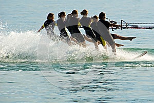 Water ski ballet