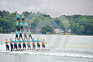 Water Ski Pyramid