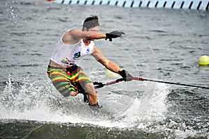 Water Ski World Cup 2008: Man Shortboard Tricks