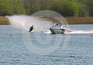 Water skier