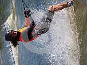 Water skier, Lublin, Poland