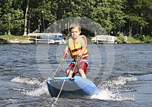 Water skiing