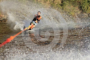 Water skiing in parker arizona