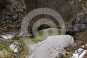 water small alpine stream