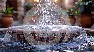 Water Spewing Fountain