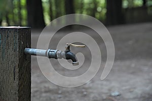 Water Spigot at Campground