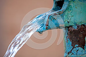 Water pump detail photo