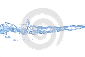 Water Splash isolated on white