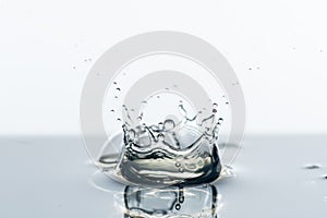 Water splashes background