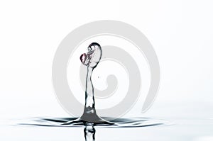 Water splashes background