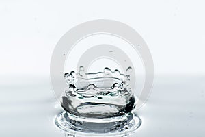 Water splashes background