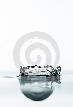 Water splashes background